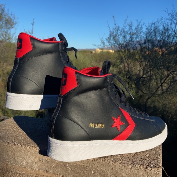 New Pro Leather Mid Converse Sneakers - Picture 12 of 16